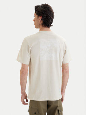 The North Face The North Face Camiseta NSE Box NF0A8GV2 Beis Regular Fit