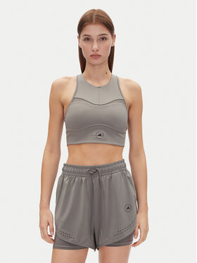 adidas by Stella McCartney adidas by Stella McCartney Топ Training JJ0120 Сірий Slim Fit