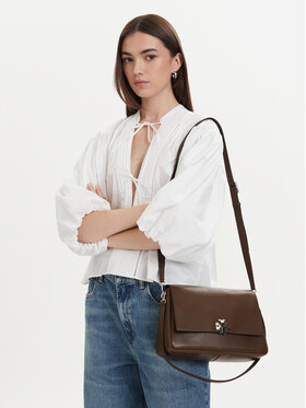 Tory Burch Сумка Tory Burch Charlie 183316 Коричневий