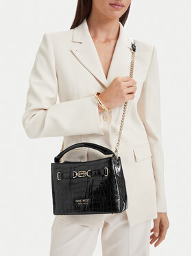 Nine West Táska Nine West EO-CITY GRACE-LDA9420 CROCO Fekete