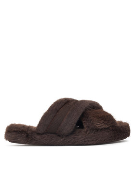Tommy Hilfiger Пантофи Tommy Hilfiger Th Feminine House Shoes FW0FW09615 Тъмнокафяв