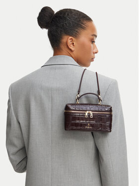 Furla Torebka Furla Camelia Micro WE00625 BX4255 2460S Brązowy ciemny