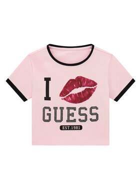 Guess Guess Camiseta J6YI11 K3716 Rosa Regular Fit