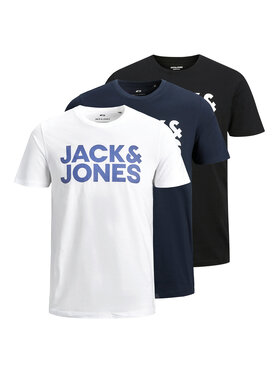 Jack & Jones Jack & Jones Conjunto de camisetas Corp Logo 12191762 De color Slim Fit