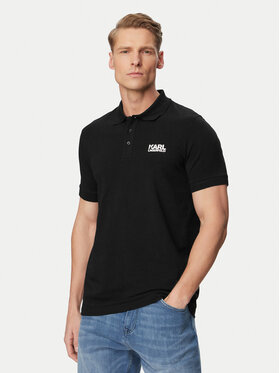 KARL LAGERFELD KARL LAGERFELD Polo 745780 500235 Negro Regular Fit