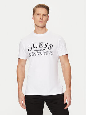 Guess Guess Camiseta M5RI43 K9RM1 Blanco Regular Fit
