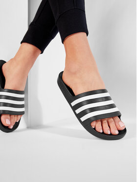 adidas Шльопанці adidas adilette Aqua F35543 Чорний