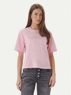 ONLY ONLY Camiseta Rhine 15368901 Rosa Boxy Fit