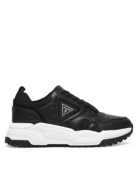 Guess Sneakers Guess FMFHEL ELL12 Negru