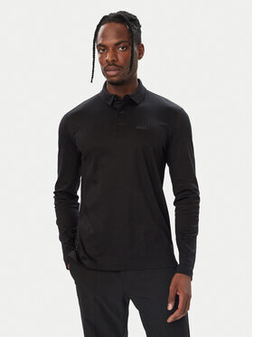 BOSS BOSS Polo Pirol 50544335 Negro Regular Fit