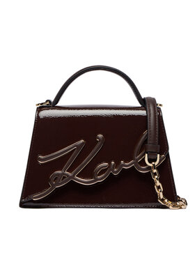 KARL LAGERFELD Kabelka KARL LAGERFELD A4W30033 Hnedá