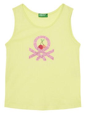 United Colors Of Benetton United Colors Of Benetton Топ 3I1XGH012 Жовтий Regular Fit
