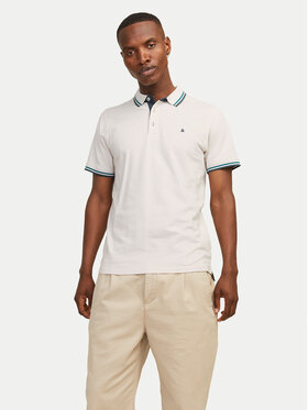 Jack & Jones Jack & Jones Поло Paulos 12136668 Бежевий Slim Fit