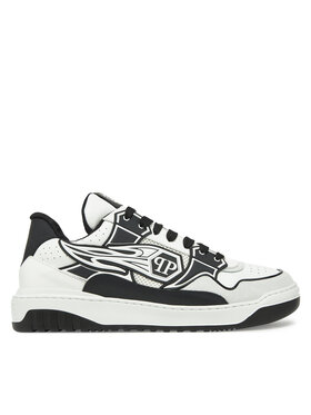 PHILIPP PLEIN Снікерcи PHILIPP PLEIN SAES MSC4017 PLE010N0102 Білий