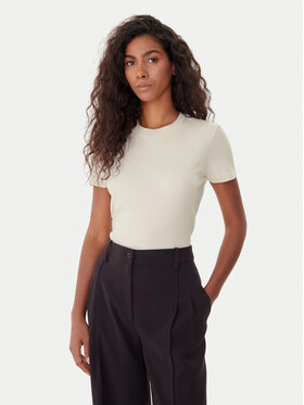 Calvin Klein Calvin Klein Camiseta LV044C216G Écru Regular Fit