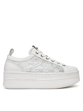KARL LAGERFELD Sneakersy KARL LAGERFELD KL65011F Biela