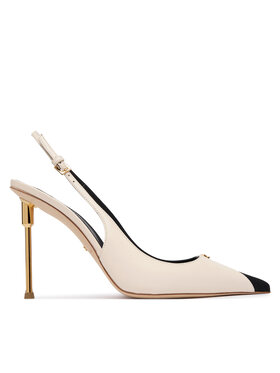 Elisabetta Franchi Podpätky Elisabetta Franchi SA-15L-66E2-V600 Krémová