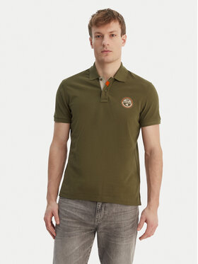 Napapijri Napapijri Polo E-Clanis NP0A4ID3 Verde Regular Fit