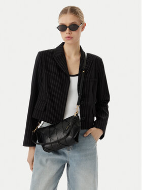 Calvin Klein Kabelka Calvin Klein Woven LV04F3546G Čierna