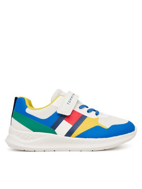 Tommy Hilfiger Sneakers Tommy Hilfiger Flag Low Cut Lace-Up/Velcro T1X9-34369-1843 S Colorat