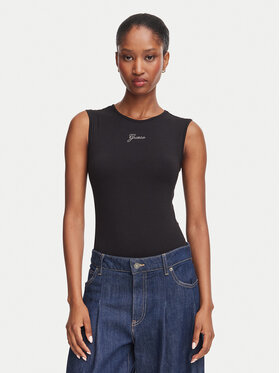 Guess Guess Top W6YP17 K3881 Negro Regular Fit