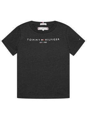 Tommy Hilfiger Tommy Hilfiger Marškinėliai Essential KS0KS00210 Juoda Regular Fit