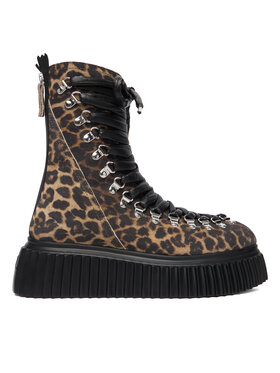 AGL Šnurovacia obuv AGL D751501PGKI0454157 Hnedá