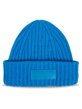 Tommy Hilfiger Čiapka Tommy Hilfiger Tommy Twist Beanie AW0AW15325 Modrá