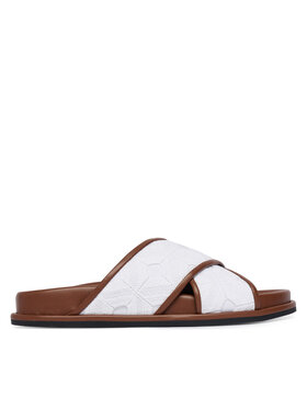 Max Mara Beachwear Шльопанці Max Mara Beachwear Peonie 2616521019650 Білий