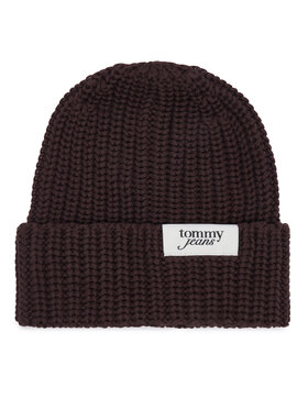 Tommy Hilfiger Czapka Tommy Hilfiger Script AW0AW18972 Brązowy ciemny