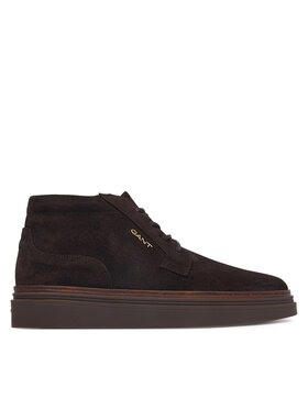 Gant Μποτίνια Gant Kinzoon Mid 33643383 Σκούρο καφέ