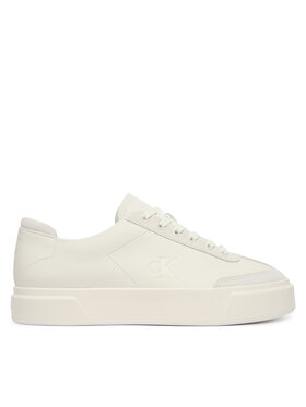 Calvin Klein Sneakers Calvin Klein Basket Cupsole Lup Wt Lth HM0HM02133 Weiß