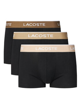 Lacoste Lacoste Conjunto de calzoncillos boxer 5H1297 Negro Regular Fit
