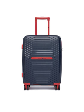 Beverly Hills Polo Club Kabínový kufor Beverly Hills Polo Club BHPC-WAL-005-S Tmavomodrá