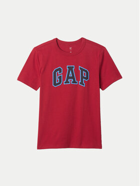 Gap Gap Футболка 605364 Бордовий Regular Fit