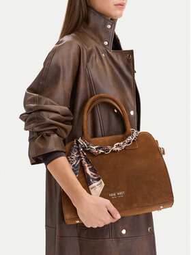 Nine West Дамска чанта Nine West EO-WHISPER LUXE-LDA9422A Светлокафяв