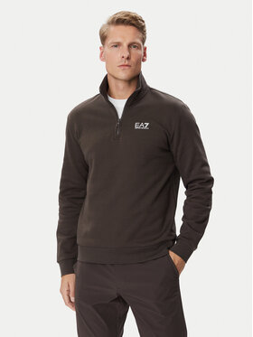EA7 Emporio Armani EA7 Emporio Armani Sudadera 8NPM35 PJVTZ U6027 Marrón Modern Fit