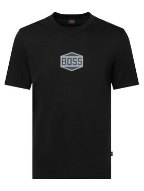 BOSS BOSS Camiseta Logo Tape2 50574200 Negro Regular Fit