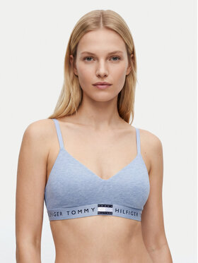 Tommy Hilfiger Tommy Hilfiger Bralette UW0UW05715 Azul claro