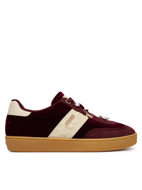Guess Sneakersy Guess FLFN2A FAB12 Bordowy