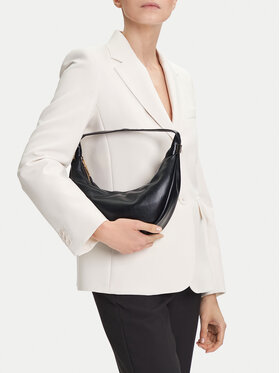 Calvin Klein Handtasche Calvin Klein Pinched Soft Crescent Sm LV04F3010G Schwarz