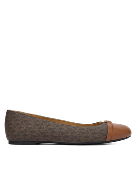 MICHAEL Michael Kors Μπαλαρίνες MICHAEL Michael Kors Mandy Flat 40F5MAFP1L Καφέ