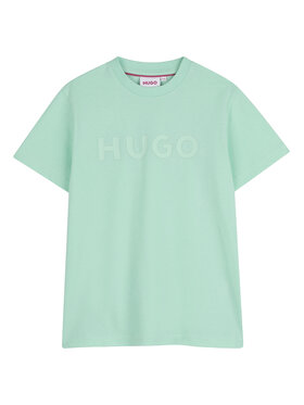 HUGO HUGO Camiseta G01014 D Verde Regular Fit