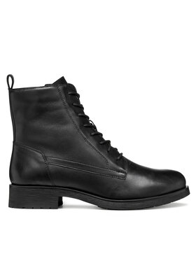 Geox Botines planos Geox D Rawelle D566RA 000TU C9999 Negro