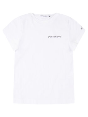 Calvin Klein Jeans Calvin Klein Jeans T-shirt IB0IB00456 Bijela Regular Fit