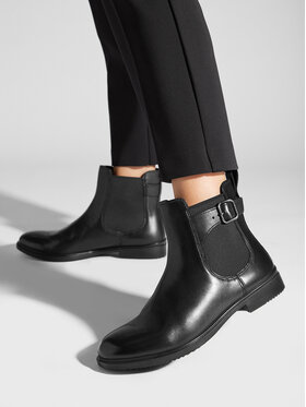 ECCO Polokozačky ECCO Dress Classic 15 20981301001 Černá