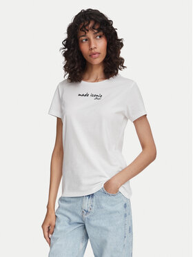 BOSS BOSS Camiseta C_Elove_5 50566827 Crema Slim Fit