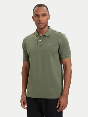 Gant Gant Polo Shield  2210 Verde oscuro Regular Fit