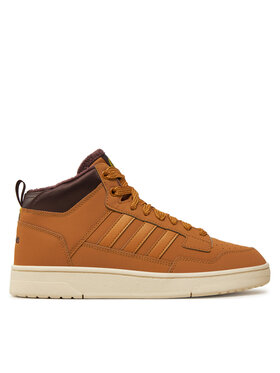 adidas Sneakersy adidas Rapid Court Mid Winterized JR0171 Hnědá