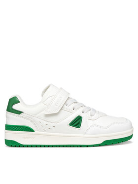 Geox Snīkeri Geox J Washiba Boy J65LQA 054FU C0547 D Balts
